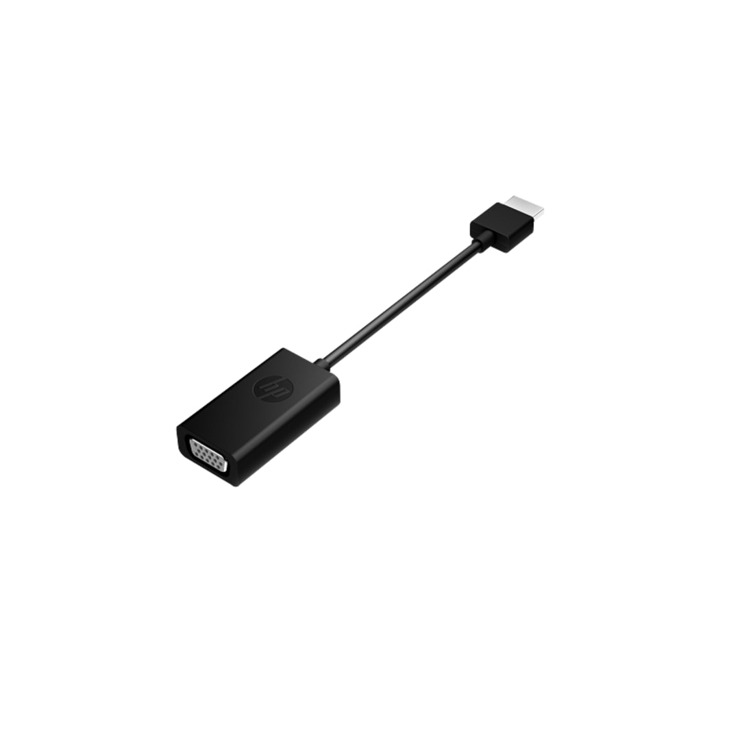 HP HDMI to VGA Adapter Converter - 1080p High-Definition Video Solution | CABLES&ADAPTOR - Server Zone | Official UAE Supplier | View 1