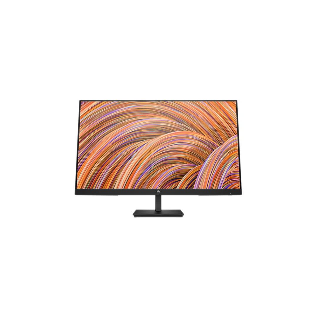 HP V27i G5 27" FHD IPS Monitor, 75Hz, 5ms GtG, HDMI 1.4, DP 1.2, VGA (65P64AS#ABV) | Lenovo | MONITER - Server Zone | Official UAE Supplier | View 1