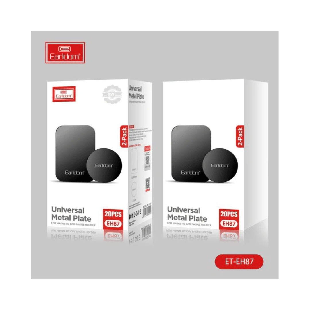 Earldom EH87 Universal Metal Plate - Manganese Steel (Set of 2) | Generic (Premium Aftermarket) | Uncategorized - Server Zone | Official UAE Supplier | View 1