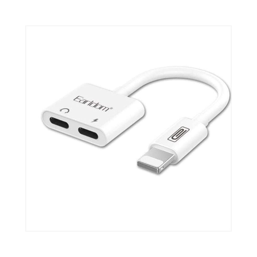 Earldom ET-OT33 2-in-1 Lightning Audio and Charging Adapter | Generic | Uncategorized - Server Zone | Official UAE Supplier | View 1