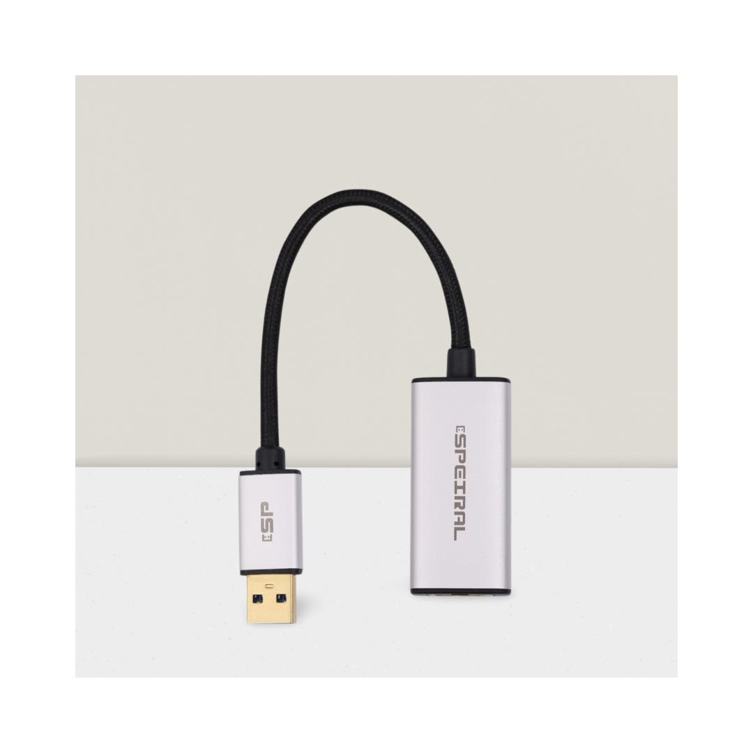 Speiral SPULA USB 3.0 to RJ45 Gigabit Ethernet Adapter 1000Mbps | Uncategorized - Server Zone | Official UAE Supplier | View 1