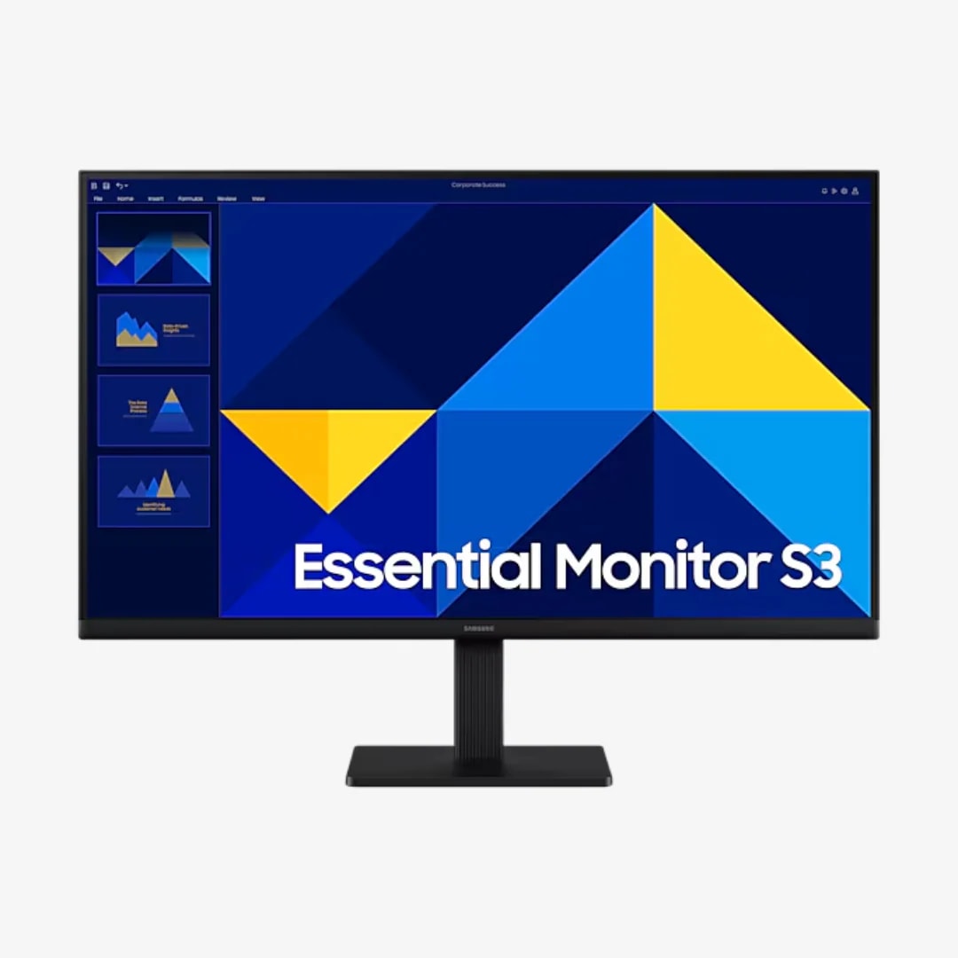 Samsung 27" LS27D300GAMXUE S30D FHD IPS 100Hz Flat Monitor | MONITER - Server Zone | Official UAE Supplier | View 7
