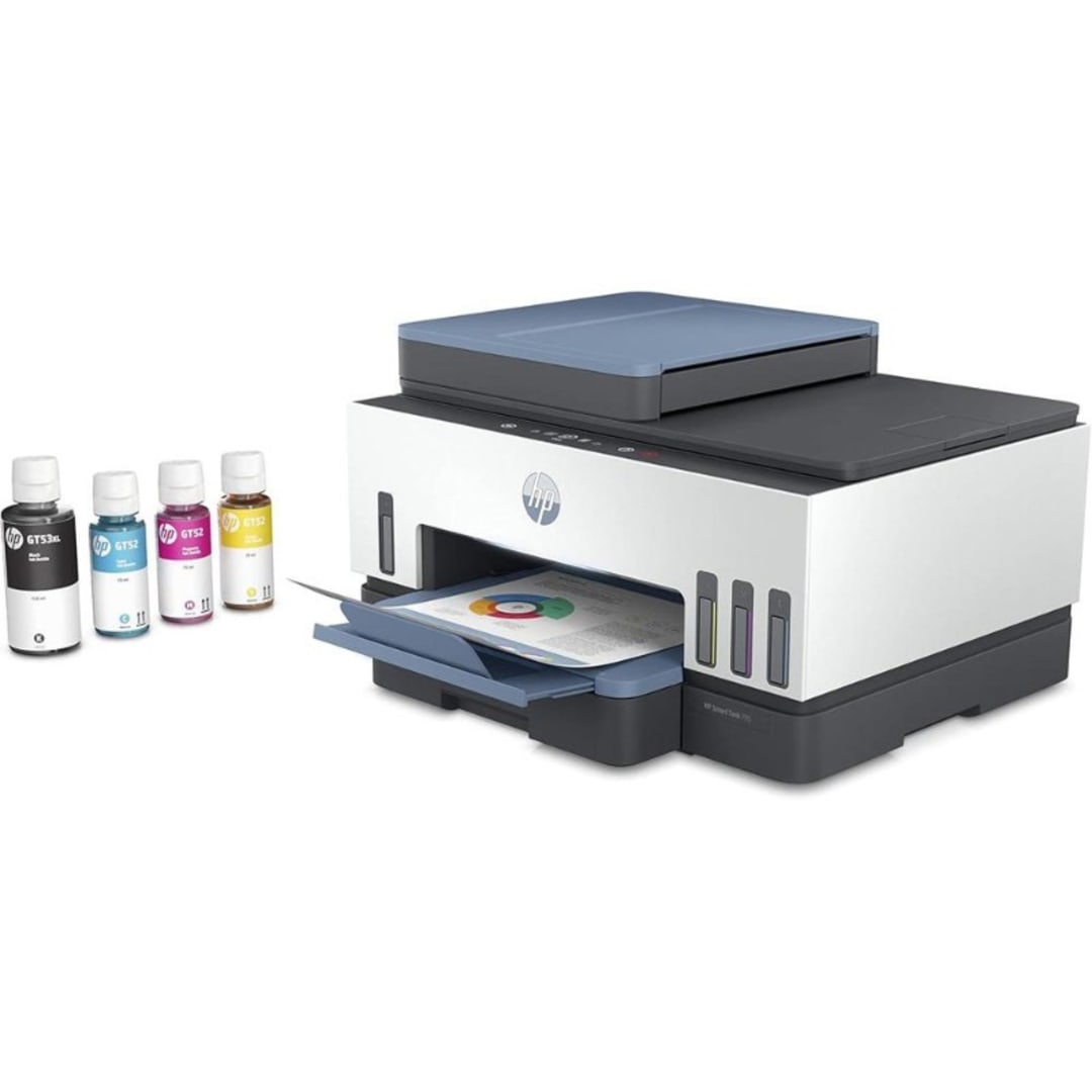 HP Smart Tank 795 Wireless All-in-One Ink Tank Printer with Automatic Document Feeder (ADF) | INK TANK - Server Zone | Official UAE Supplier | View 4