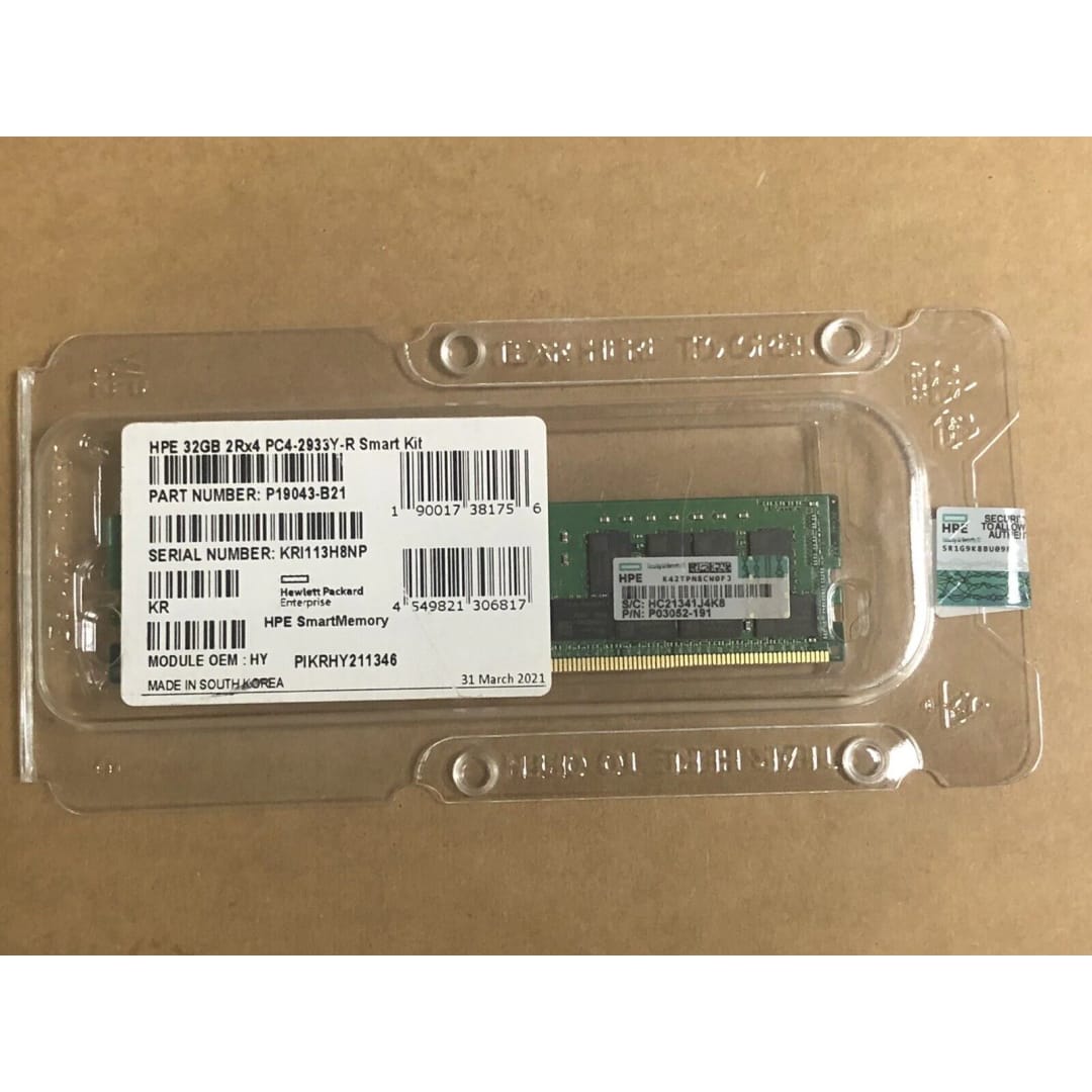HPE 32GB DDR4-2933 Registered Smart Memory Kit (1x32GB) 2Rx4 PC4-2933Y-R | SERVER RAM - Server Zone | Official UAE Supplier | View 4