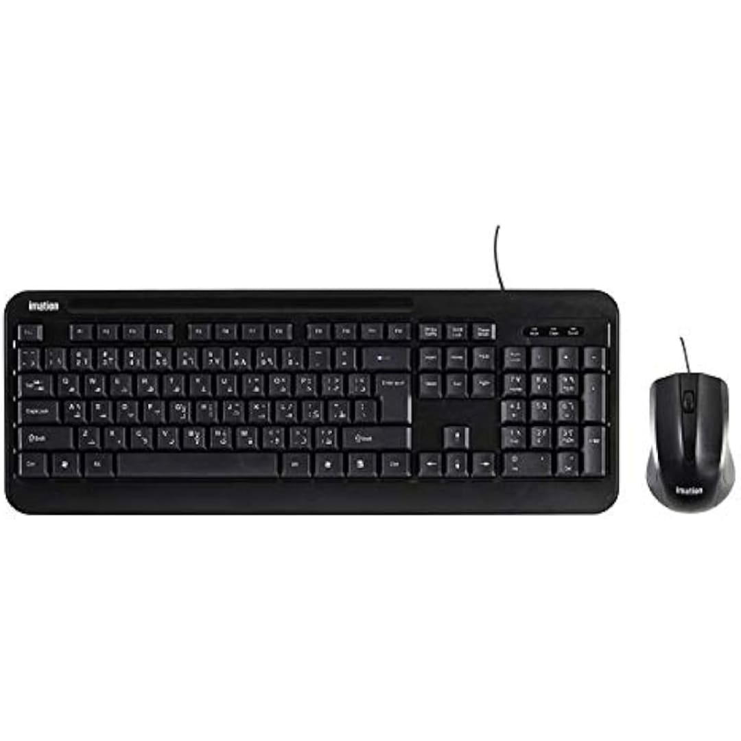 Imation WIC 317 Wired USB Keyboard and Optical Mouse Combo | KEYBOARD MOUSE COMBO WIRED - Server Zone | Official UAE Supplier | View 5