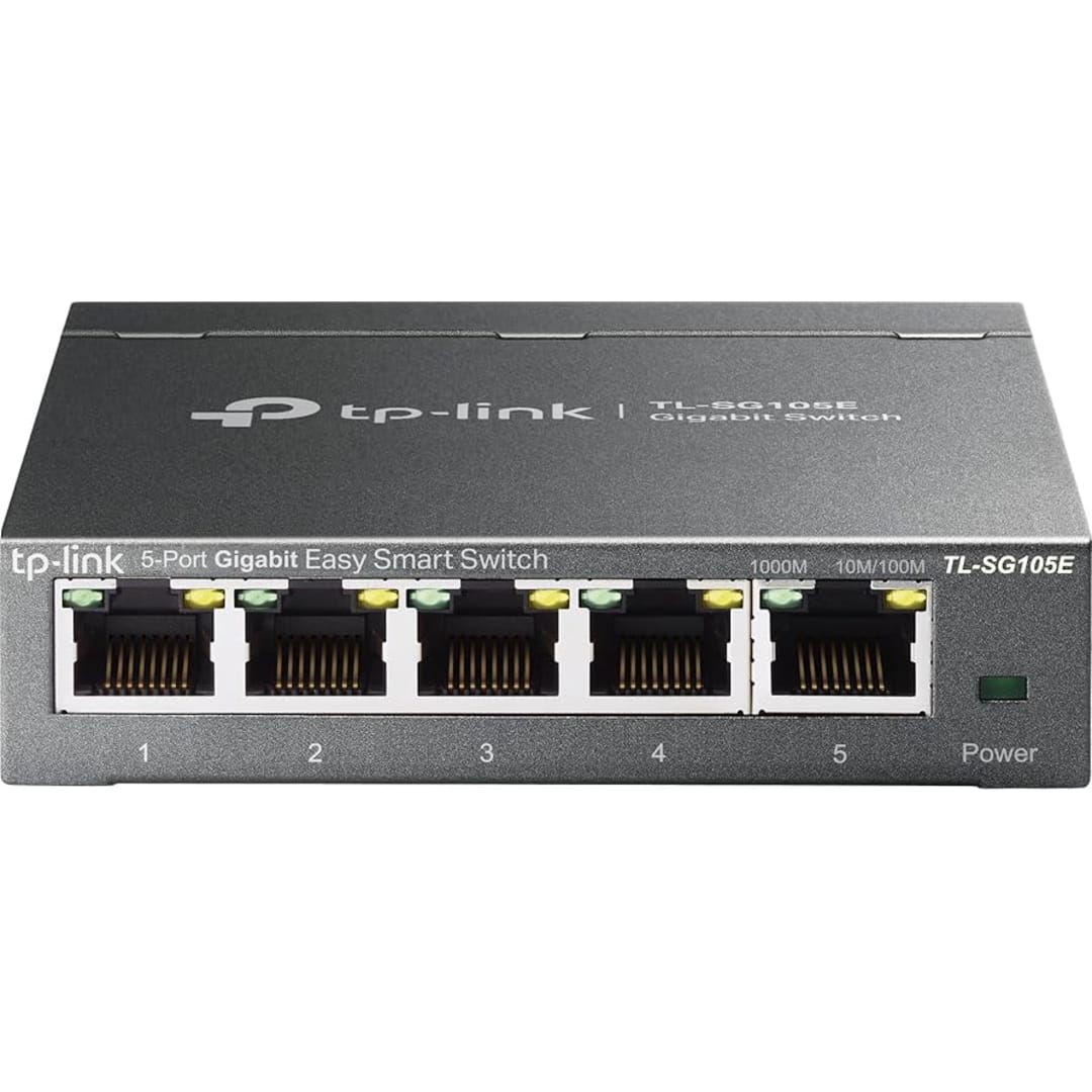 TP-Link SG1005P 5-Port Gigabit Desktop PoE+ Switch | NETWORK SWITCH100 MBPS POE - Server Zone | Official UAE Supplier | View 2