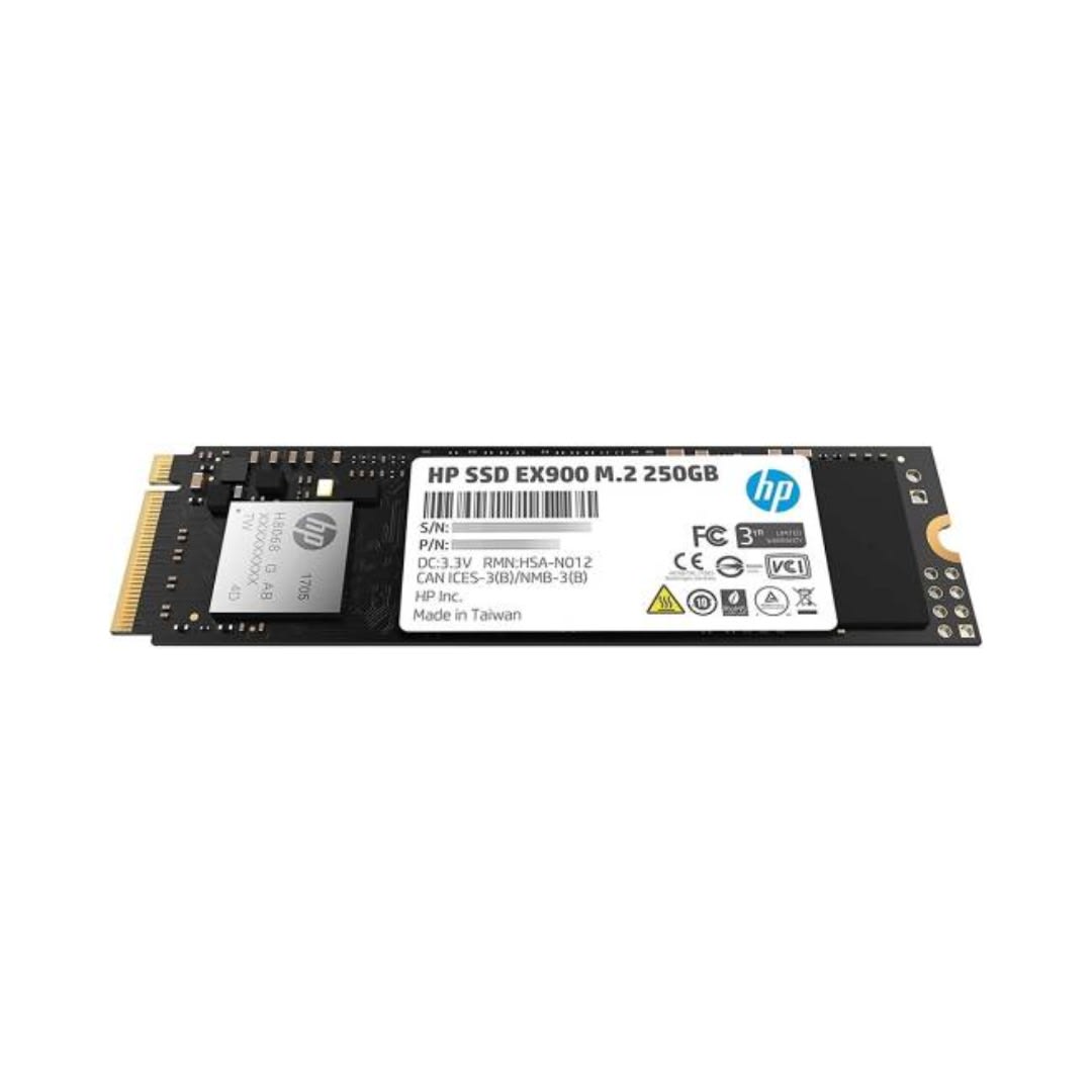 HP EX900 250GB NVMe PCIe Gen3 x4 M.2 2280 Internal SSD | INTERNAL M.2 SSD - Server Zone | Official UAE Supplier | View 5