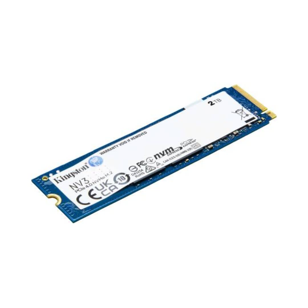 Kingston NV3 2TB NVMe PCIe 4.0 Internal Solid State Drive (SNV3S/2000G) | KINGSTONE | INTERNAL M.2 SSD - Server Zone | Official UAE Supplier | View 2