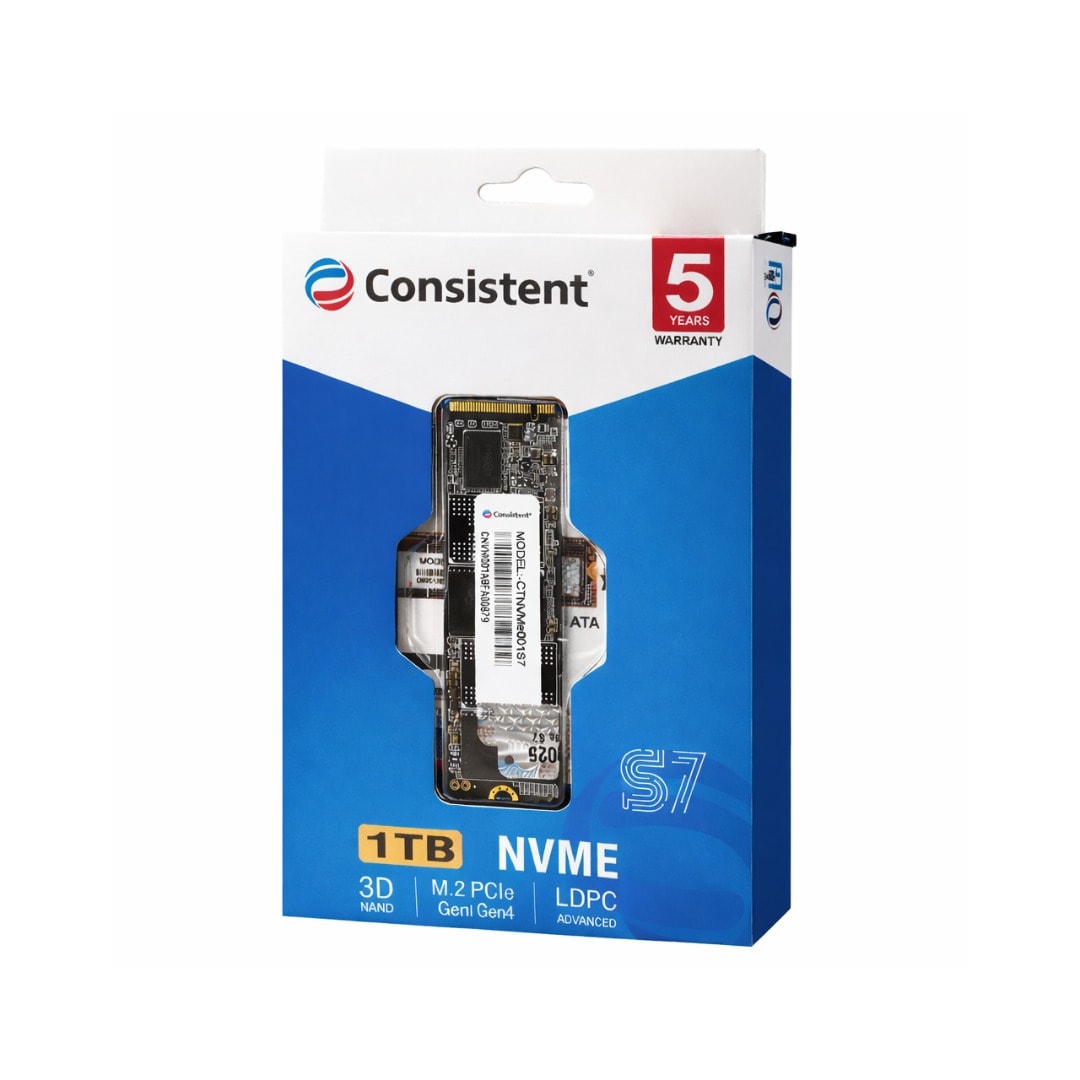 Consistent 1TB NVMe M.2 2280 Internal SSD - CTNVME001S7 | Uncategorized - Server Zone | Official UAE Supplier | View 3
