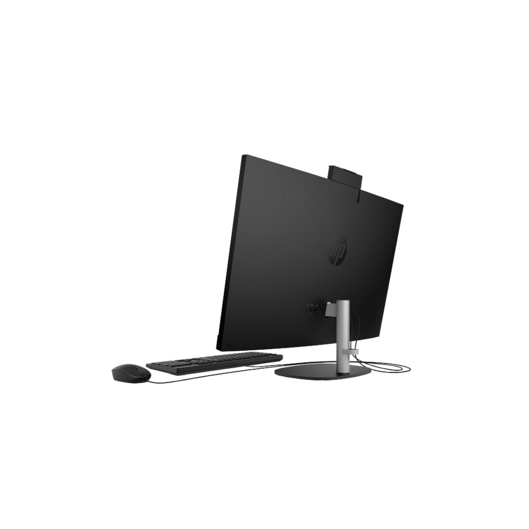 HP All-in-One 27-cr0155 Desktop, Intel Core i7-1355U, 8GB RAM, 512GB SSD, 27" FHD IPS Touchscreen, FreeDOS, Jet Black - A99BNEA#BH5 | Desktop All In One - Server Zone | Official UAE Supplier | View 4