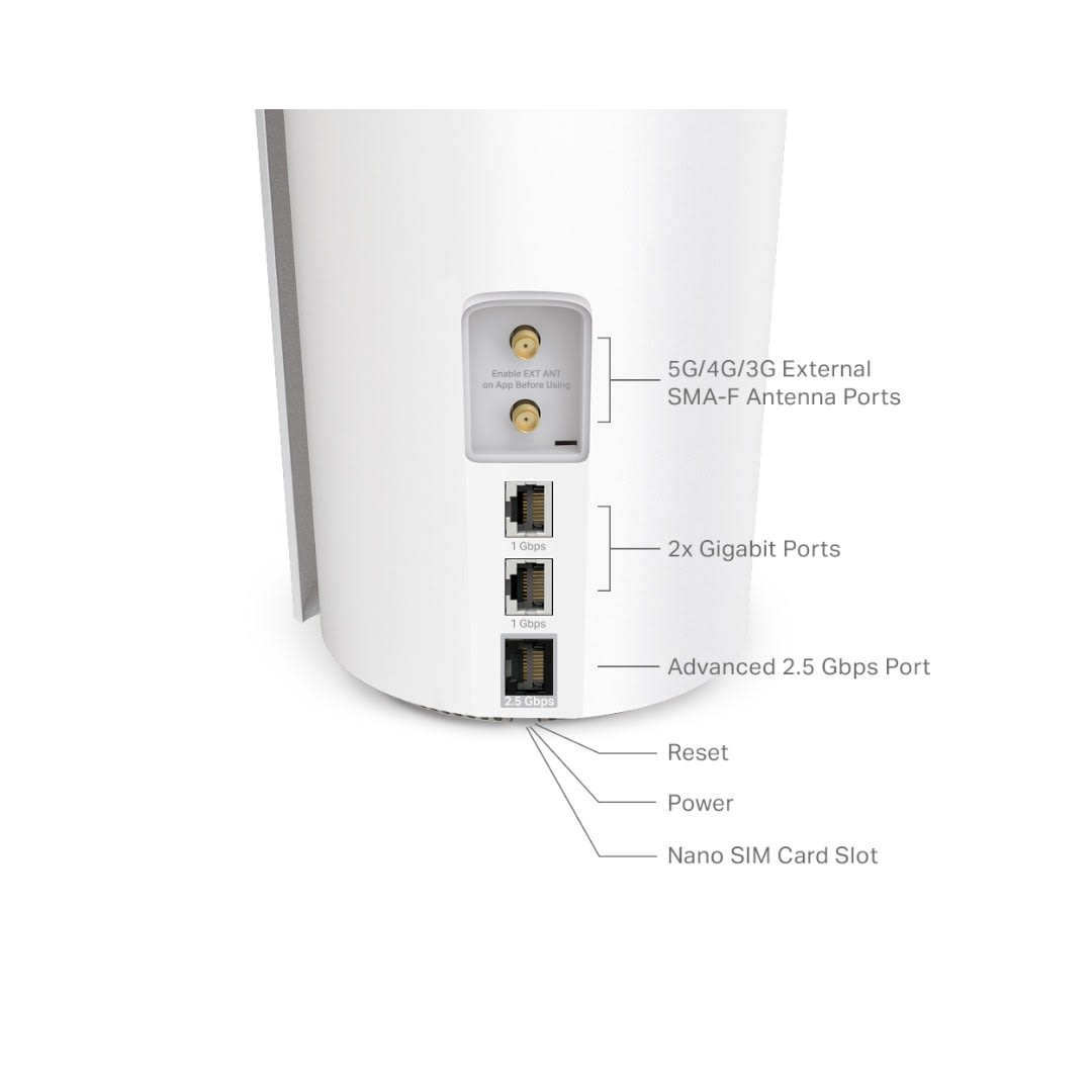TP-Link Deco X50-5G AX3000 Whole Home Mesh WiFi 6 Gateway | Uncategorized - Server Zone | Official UAE Supplier | View 3