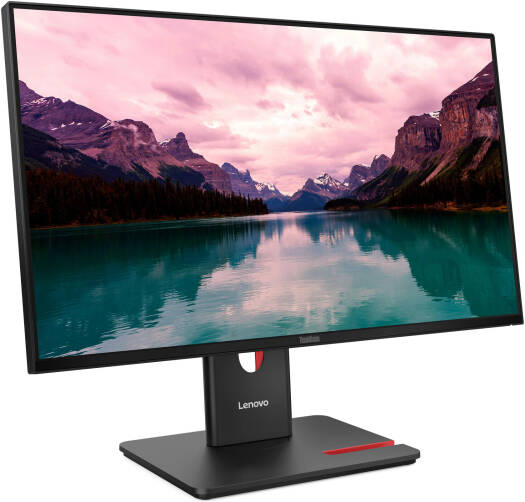 Lenovo ThinkVision T24-40 Monitor, 24" IPS Display, FHD Resolution, 120Hz Refresh Rate, 4ms Response Time, 16.7m Color Display, Flicker Free & Anti-Glare, Raven Black | 64A4MATXUK / 64A4MAT2AE Buy, Best Price in UAE, Dubai, Abu Dhabi, Sharjah