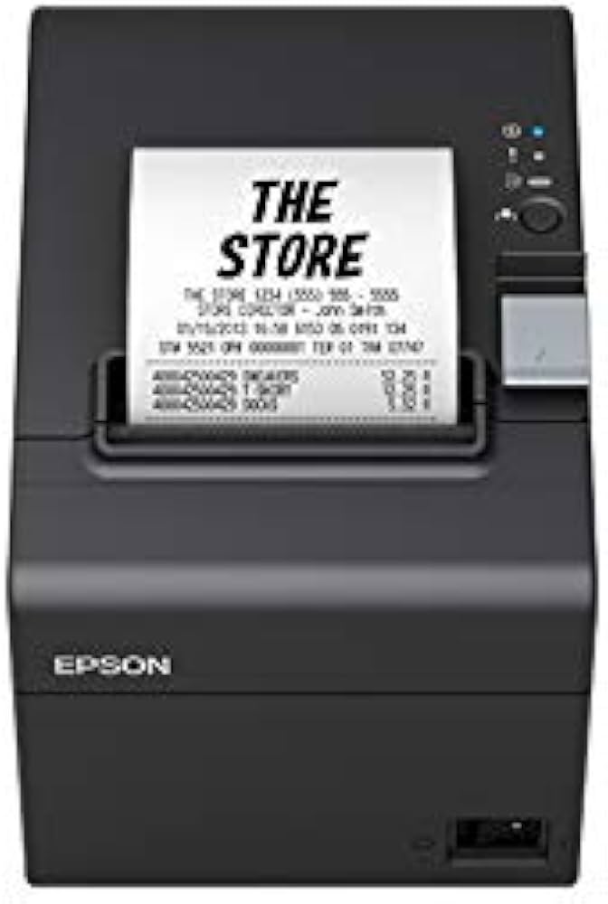 Epson TM-T20III (012O) Ethernet Thermal POS Receipt Printer Gallery View 4 TM-T20III-012O