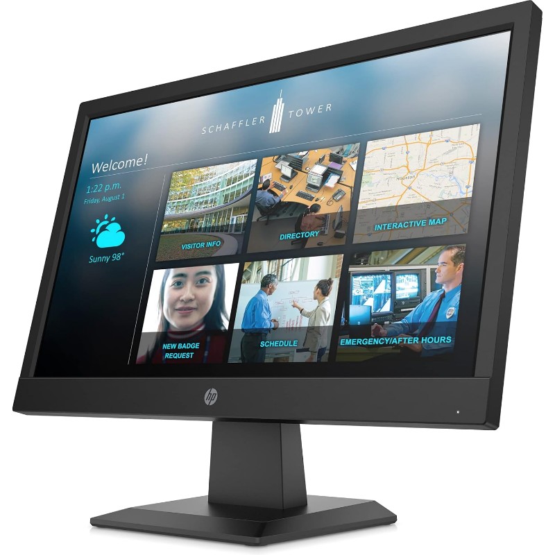 HP P19B G4 18.5-inch HD+ LED Monitor with HDMI and VGA Connectivity Gallery View 4