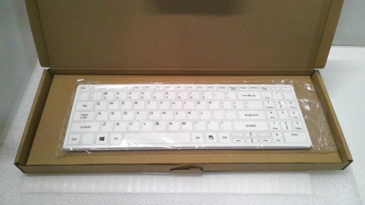 HP K100 Compact Wired USB Keyboard - White Gallery View 3 K100