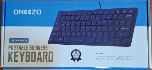 Oneezo Ozo-kb503 Wired USB Keyboard - Full-Size, Black Gallery View 4 Ozo-kb503