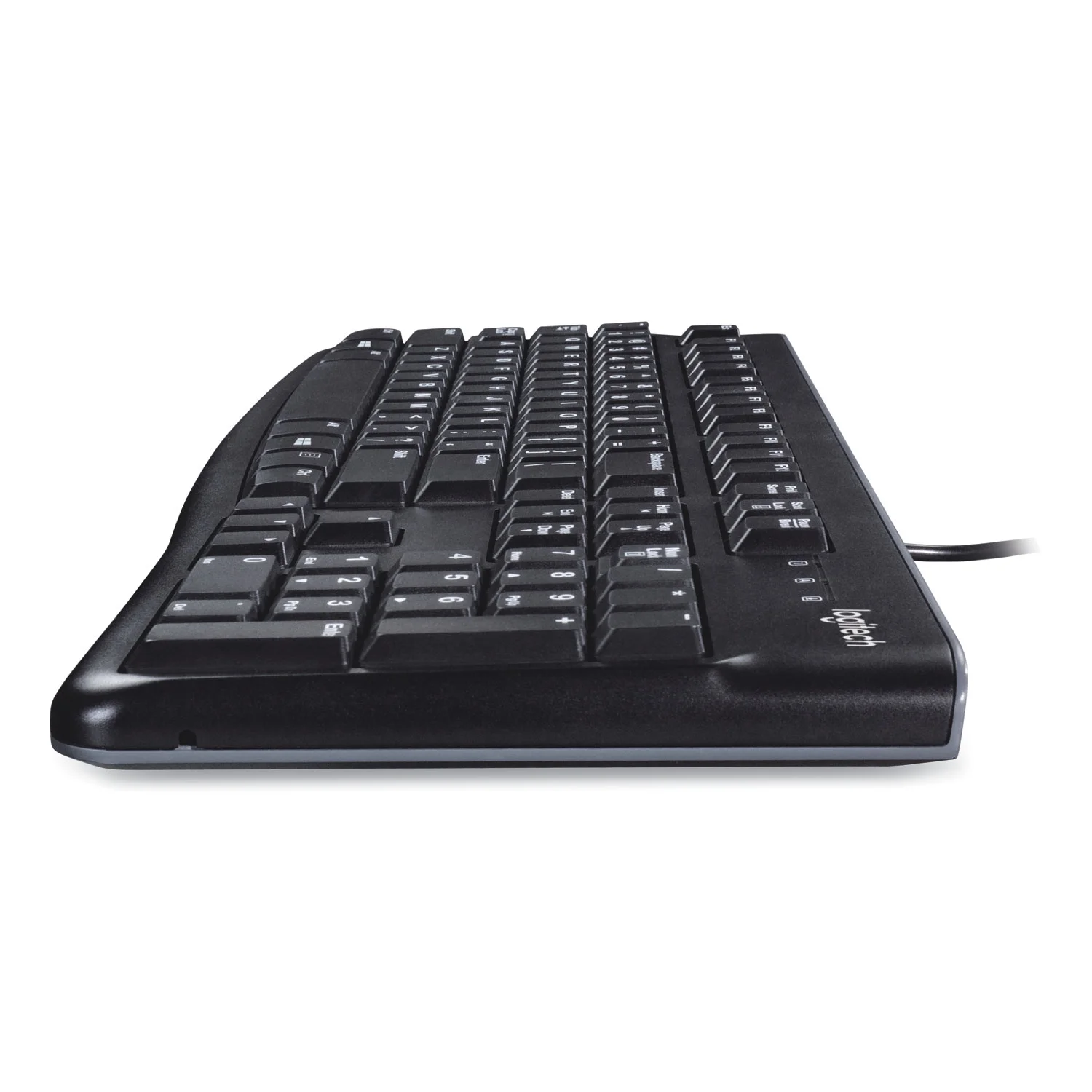 Logitech K120 USB Wired Full-Size Spill-Resistant Keyboard Gallery View 3 K120