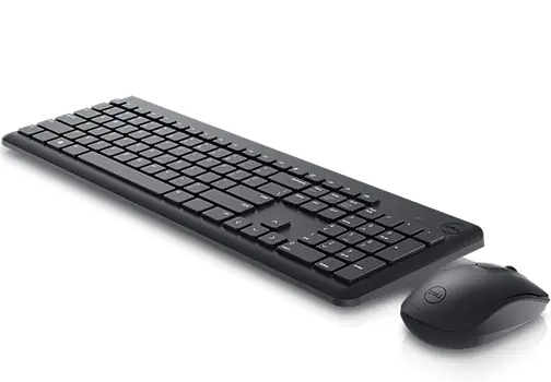 Dell KM3322W Wireless Keyboard and Mouse Combo - Black Gallery View 2 KM3322W