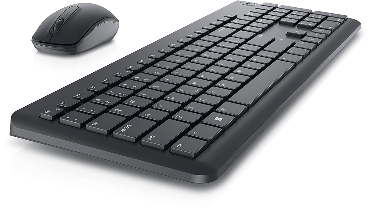Dell KM3322W Wireless Keyboard and Mouse Combo - Black Gallery View 4 KM3322W