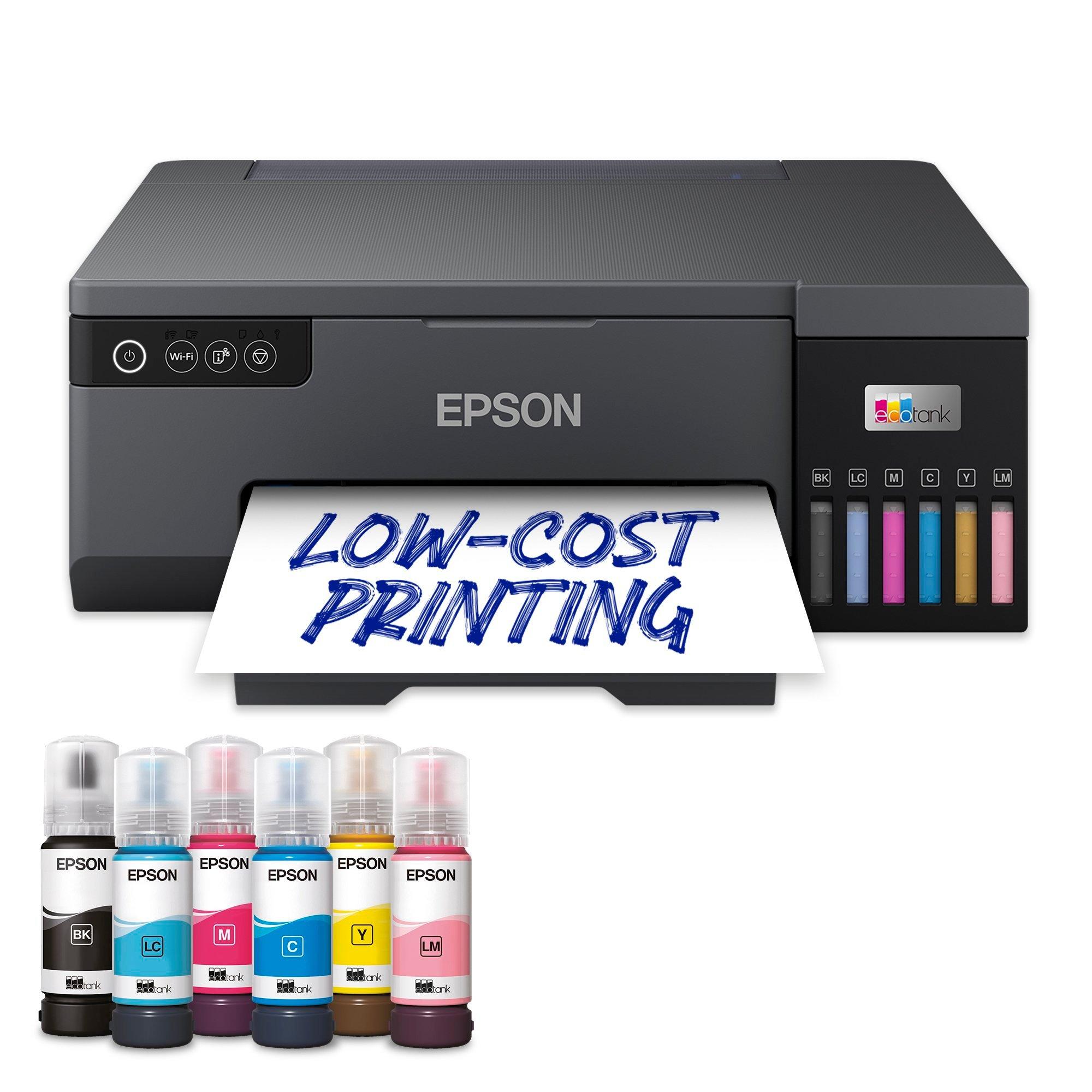 Epson EcoTank L8050 Wireless A4 6-Colour Photo Printer Gallery View 4 L8050