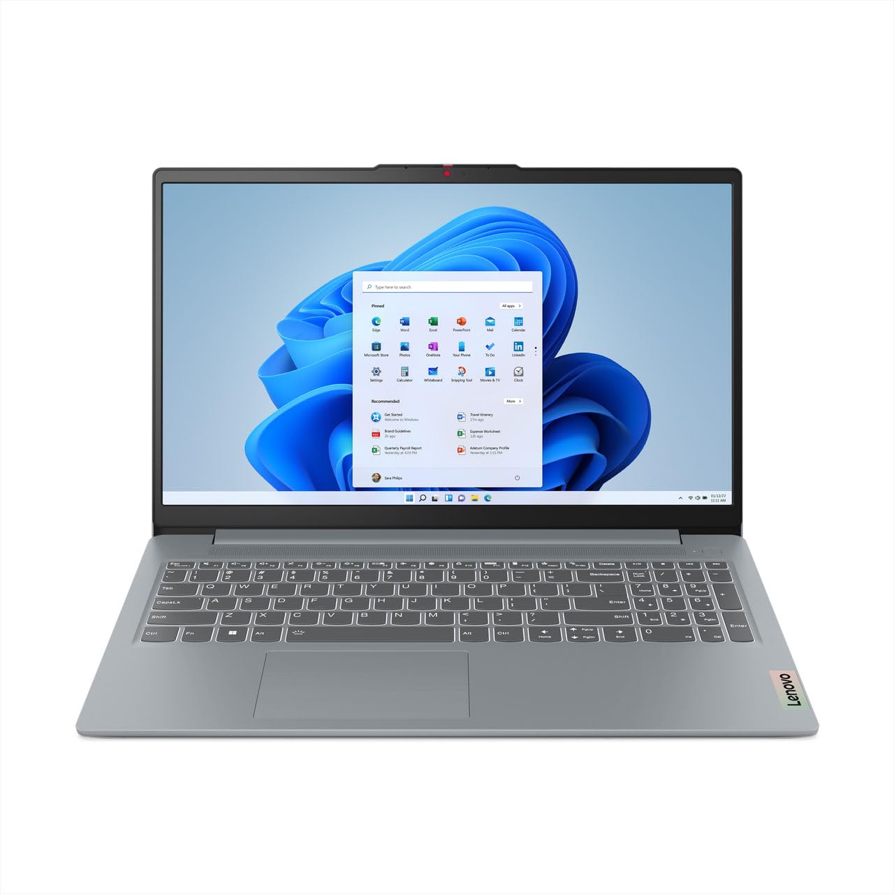 Lenovo IdeaPad Slim 3 15IAH8 Laptop, 15.6" FHD IPS, Intel Core i5-12450H, 16GB RAM, 512GB SSD, Windows 11 Home, Eng-Arabic Keyboard Gallery View 5