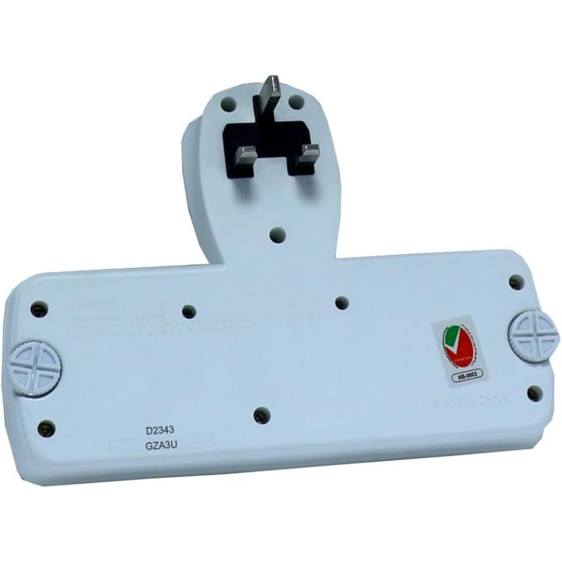 Glaze 3-Way Universal Multi-Socket Power Adapter Plug (GZA3U) Gallery View 2