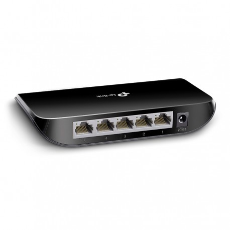 TP-Link TL-SG1005D 5-Port Gigabit Ethernet Unmanaged Desktop Network Switch Gallery View 2