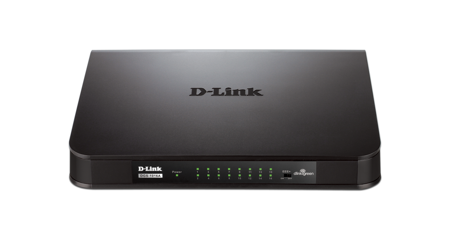 D-Link DGS-1016C 16-Port Gigabit Unmanaged Desktop Network Switch Gallery View 5