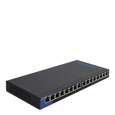 Linksys LGS116 16-Port Gigabit Ethernet Unmanaged Network Switch Gallery View 4