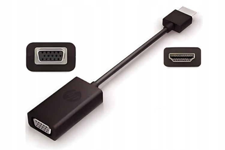 HP HDMI to VGA Adapter Converter - 1080p High-Definition Video Solution Gallery View 3