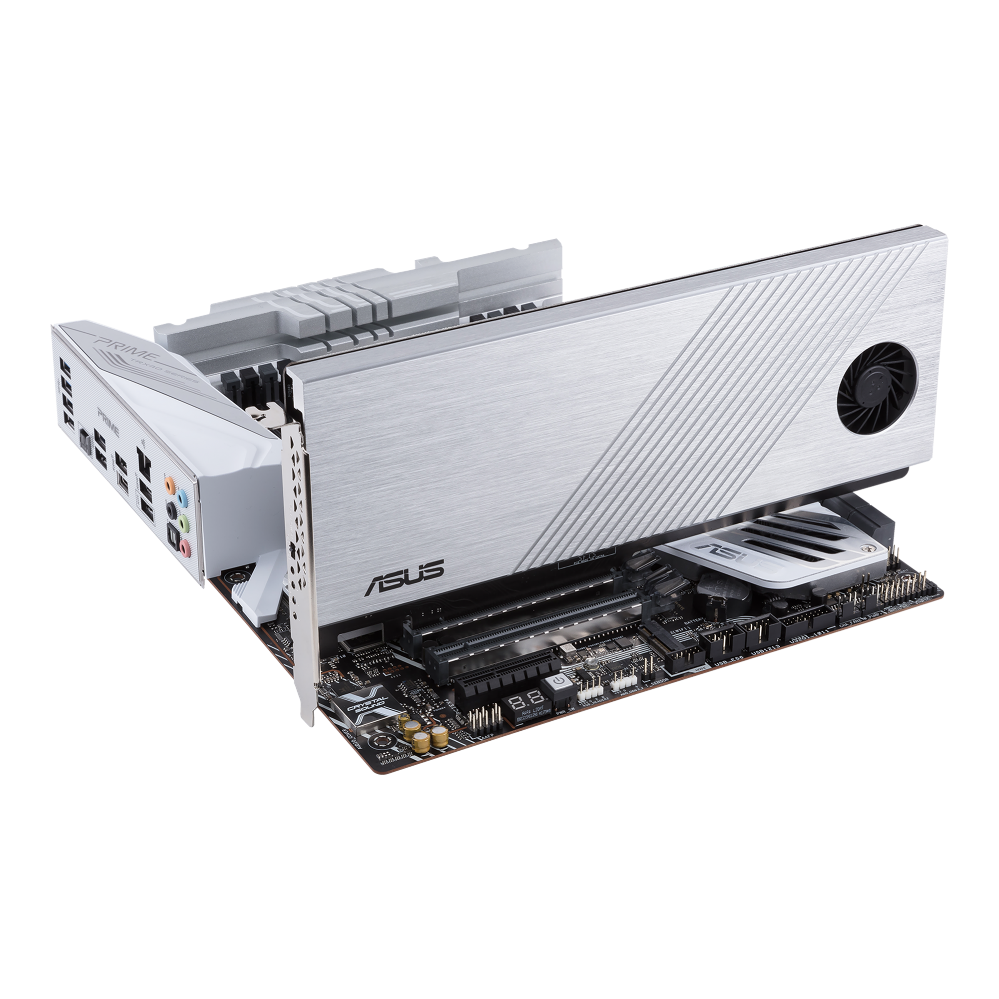 ASUS Hyper M.2 x16 Gen 4 PCIe 4.0/3.0 Expansion Card for 4x NVMe M.2 SSDs Gallery View 6