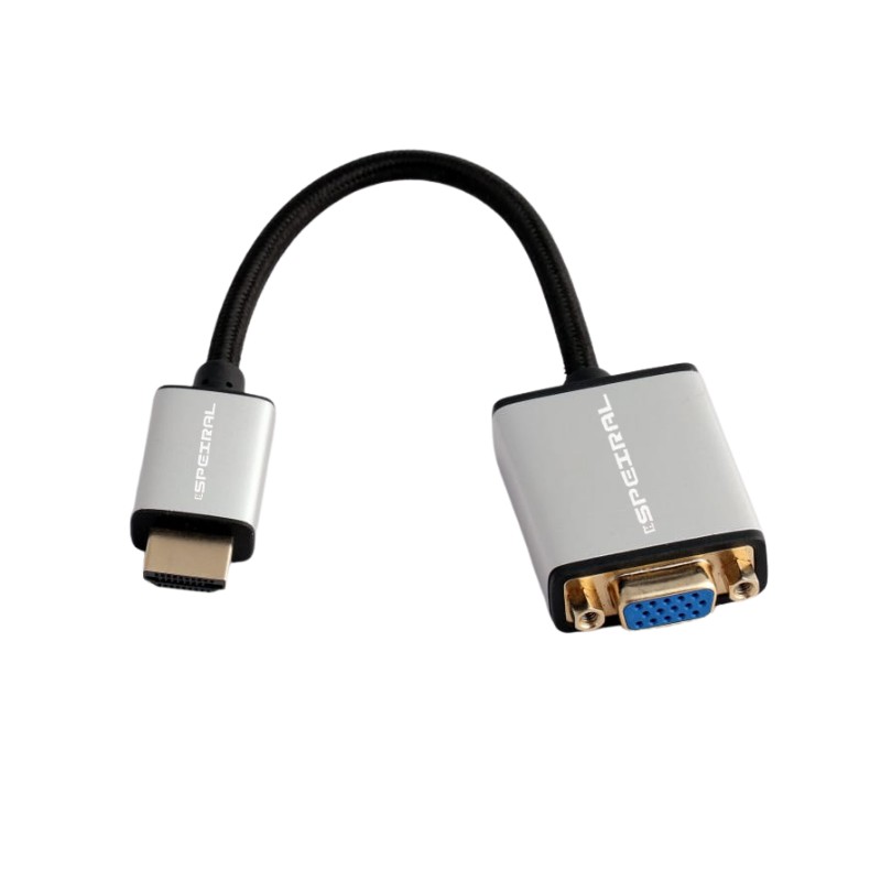 SPEIRAL HDMI to VGA Converter Adapter Cable - SPHVA 1080P Support Gallery View 4