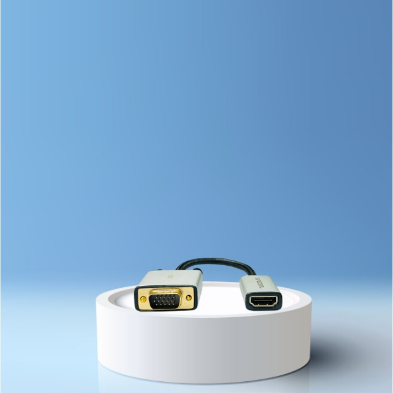 SPEIRAL VGA to HDMI Converter Adapter Cable with 1080P Support - SPVHA Gallery View 4