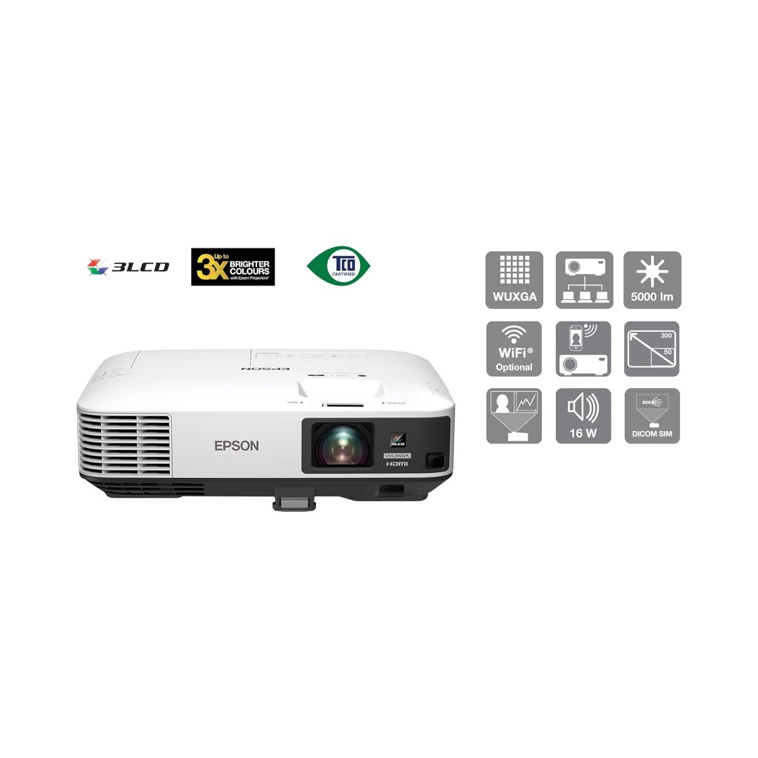 Epson EB-2250U Full HD 1080p Business Projector, White UAE