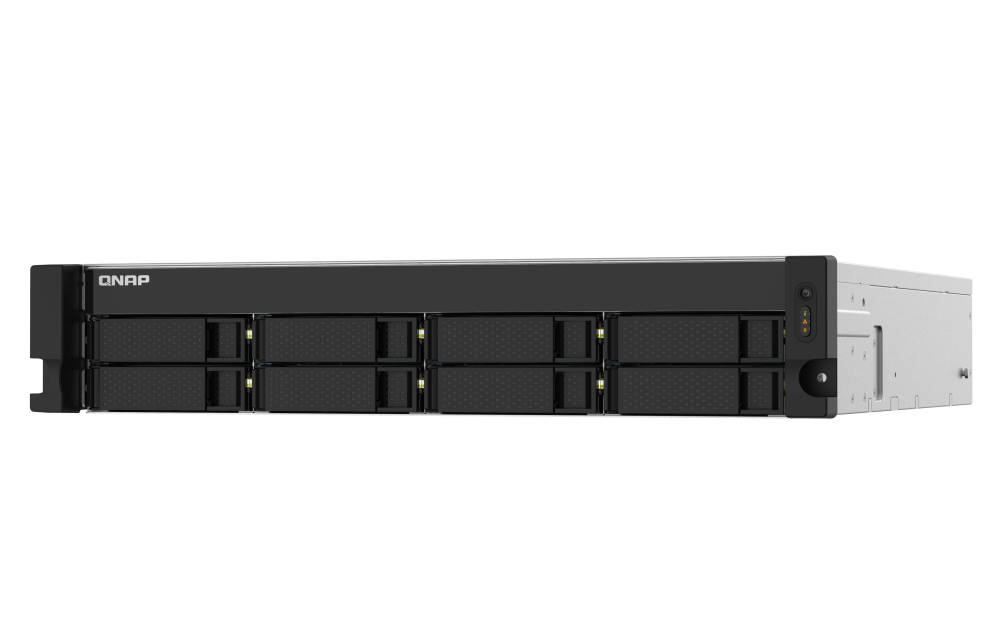 QNAP TS-832PXU-4G 8-Bay Quad-core 1.7GHz Rackmount NAS Enclosure 250W