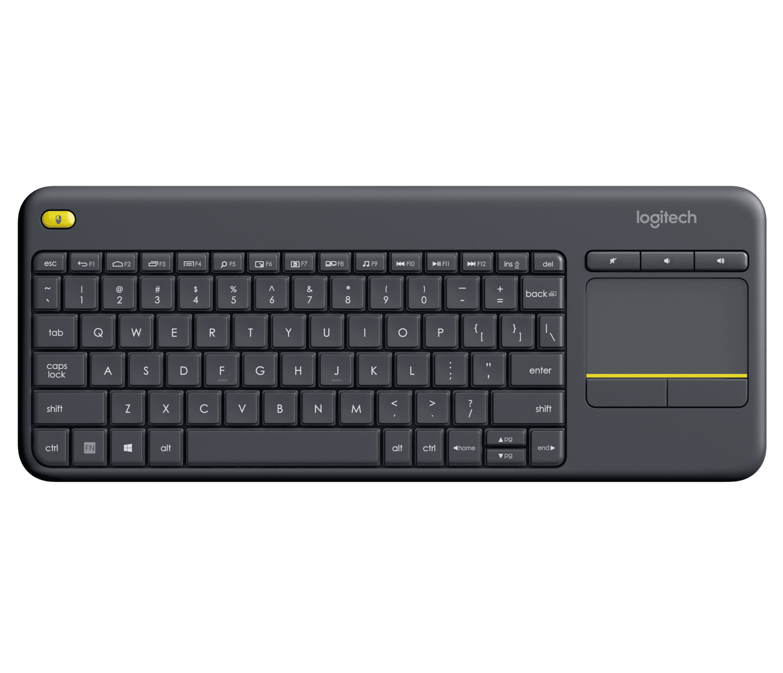 Logitech K400 Wireless Touch Keyboard with Built-In Touchpad