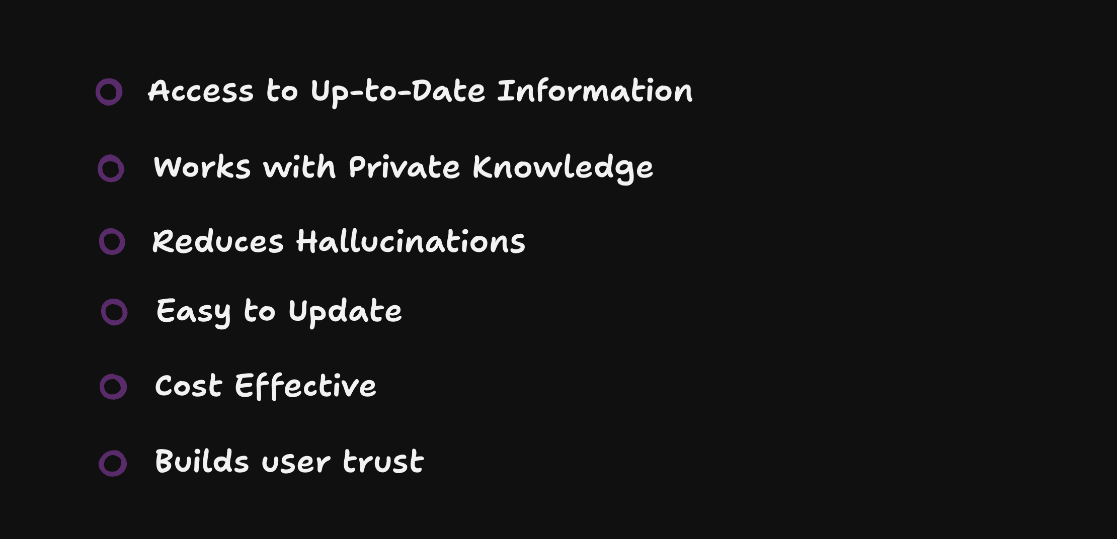 Advantages of RAG