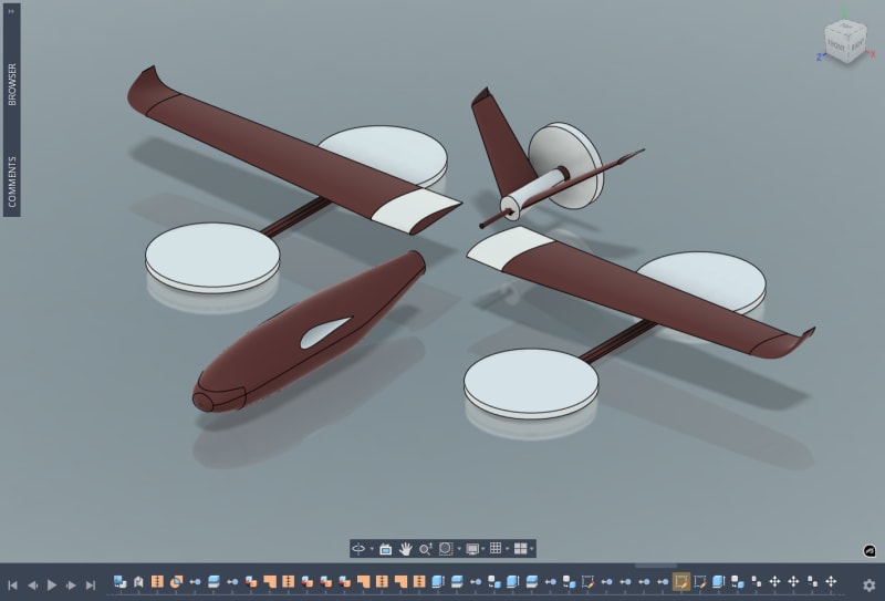 Ignite eVTOL CAD