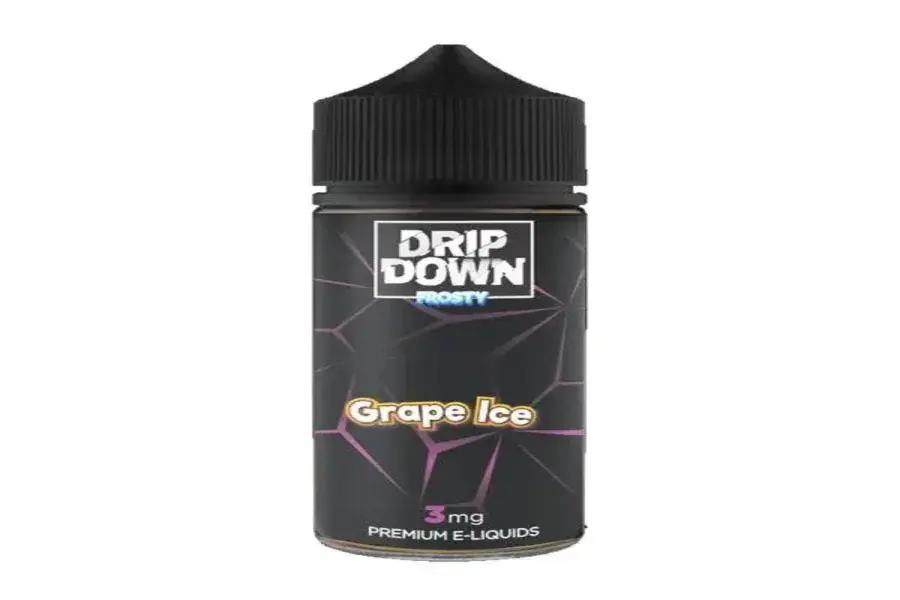 GRAPE ICE 12MG 60ML FREE BASE DRIP DOWN FROSTY