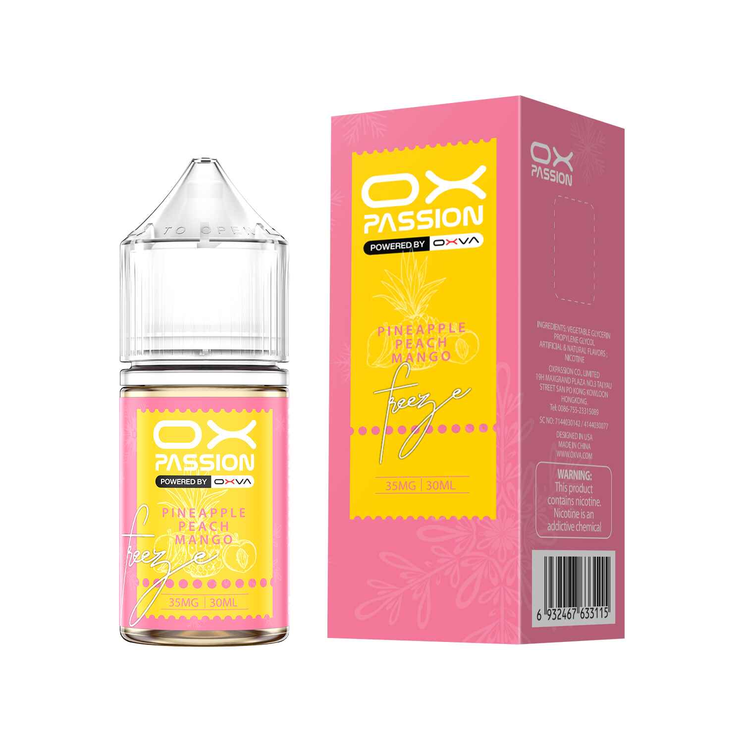 PINEAPPLE PEACH MANGO 30ML