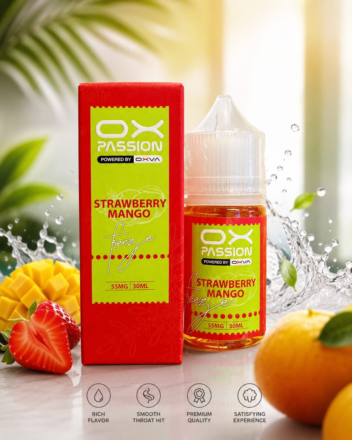 OX PASSION STRAWBERRY MANGO 30ML