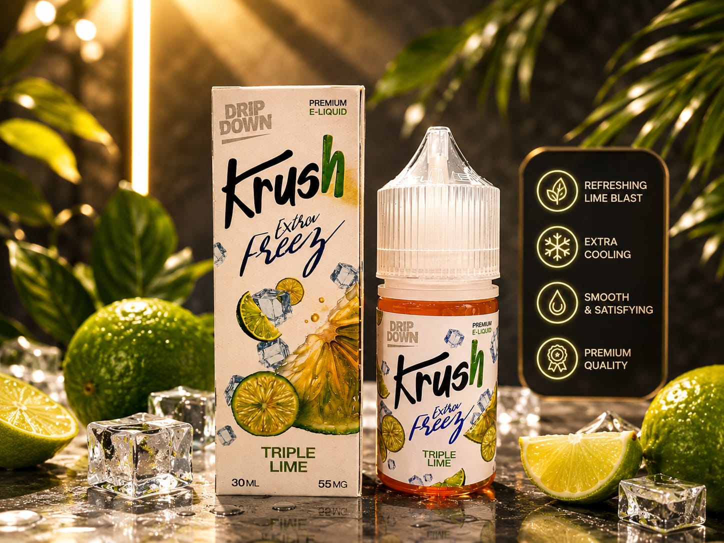 TRIPLE LIME 30ML KRUSH EXTRA FREEZ