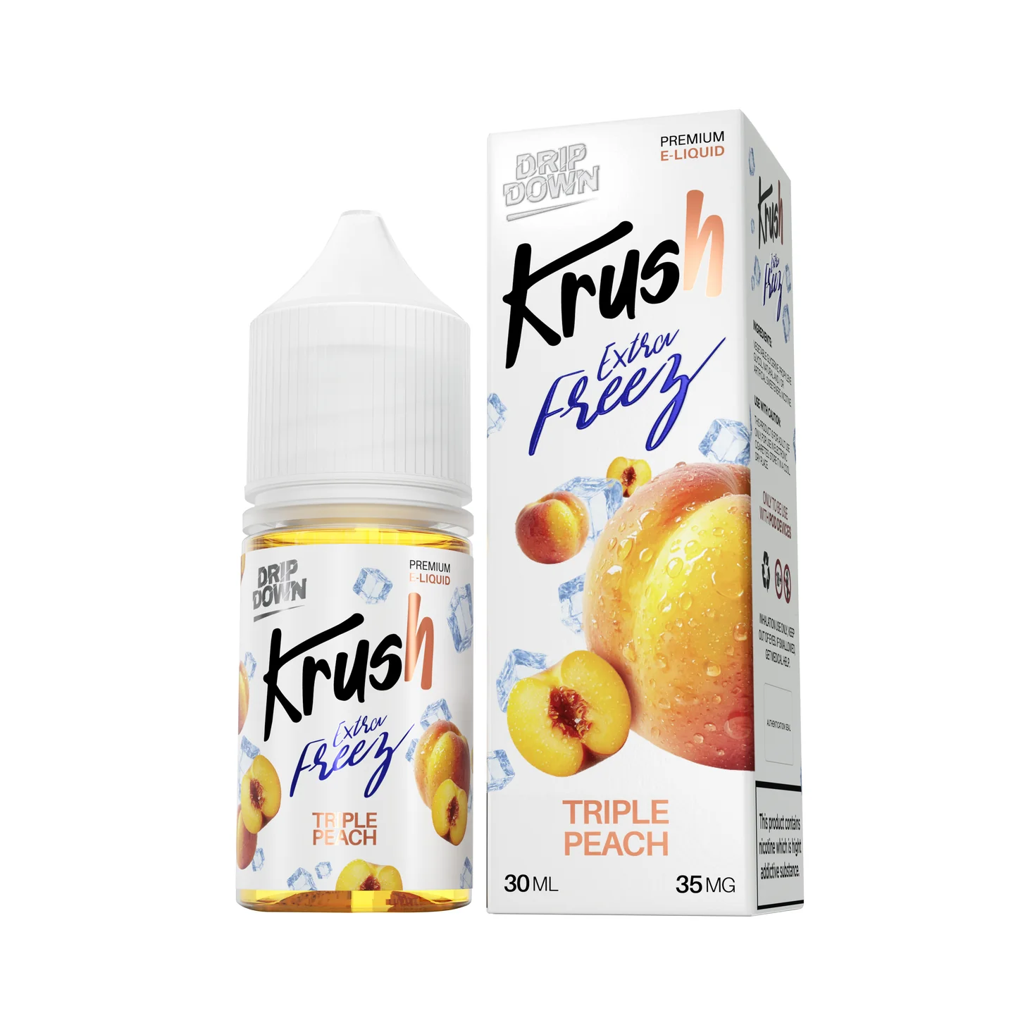 TRIPLE PEACH 30ML KRUSH EXTRA FREEZ