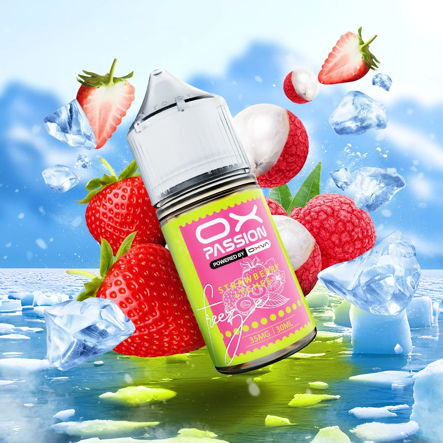 STRAWBERRY LYCHEE 30ML OX PASSION