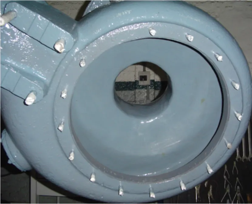 Mining equipment after protective coating