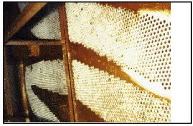 Sealing weld areas and filling pits