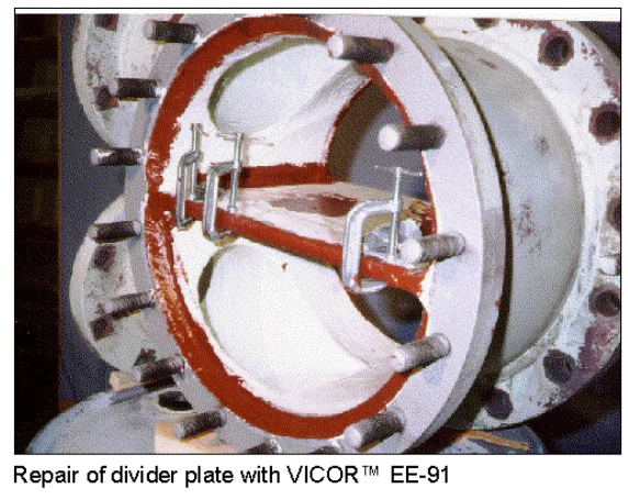 EE-91 repair of divider plate