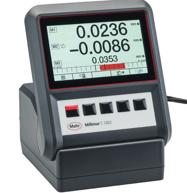 Mahr Millimar C 1202 compact amplifier with color display
