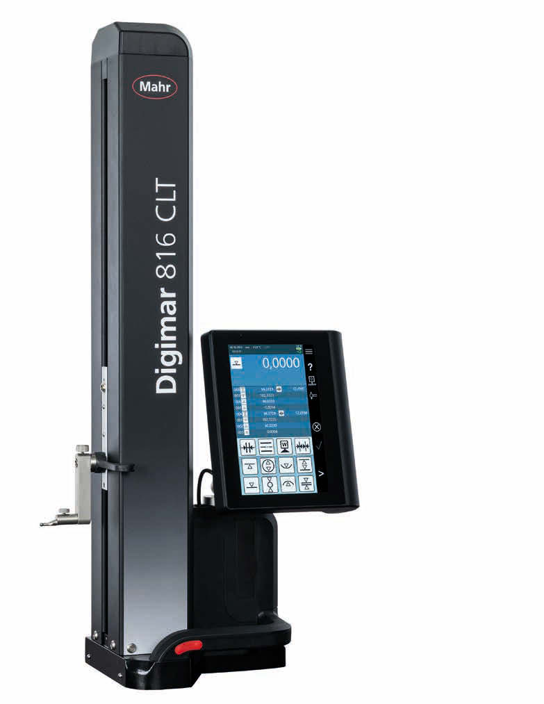 Mahr Digimar 816 CLT motorized height gage with touch display