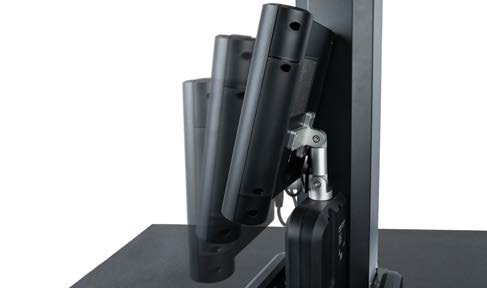 Digimar 817 CLT display mounted on swivel arm